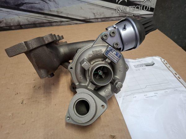 VAG 2.0 tdi tehdaskunnostettu alkuperäinen Turboahdin OE 03L253056G