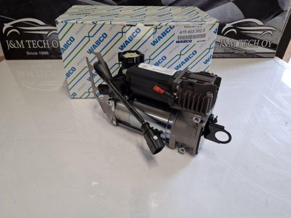 Alkuperäinen Wabco 4154033020 ilmajousituksen kompressori. Audi Q7 4L, Touareg 1 ja Porsche Cayenne 1